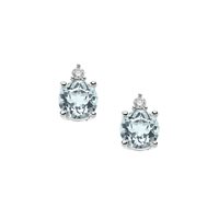 Boucles d'oreilles Comete Femme Storia Di Luce in Or Acquamarina 0.42 Ct ORB879 - ORB879